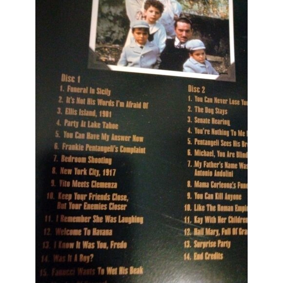 The Godfather DVD Collection Box Set Bonus Materials - Picture 10 of 16